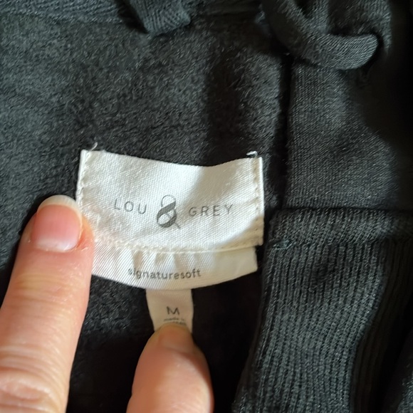 Loft Lou & Grey sweat top and pant medium dark green - Picture 3 of 8